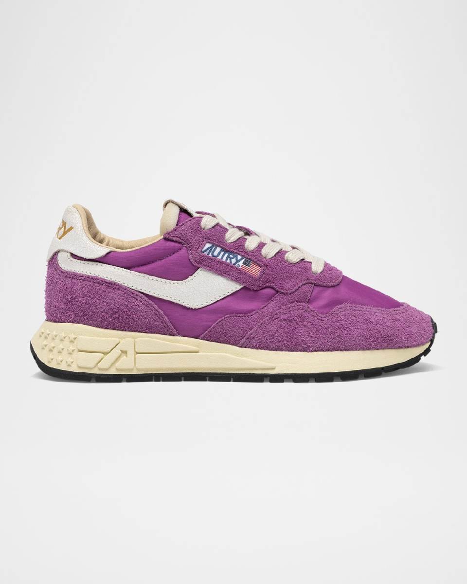 Reelwind Suede Retro Trainer Sneakers